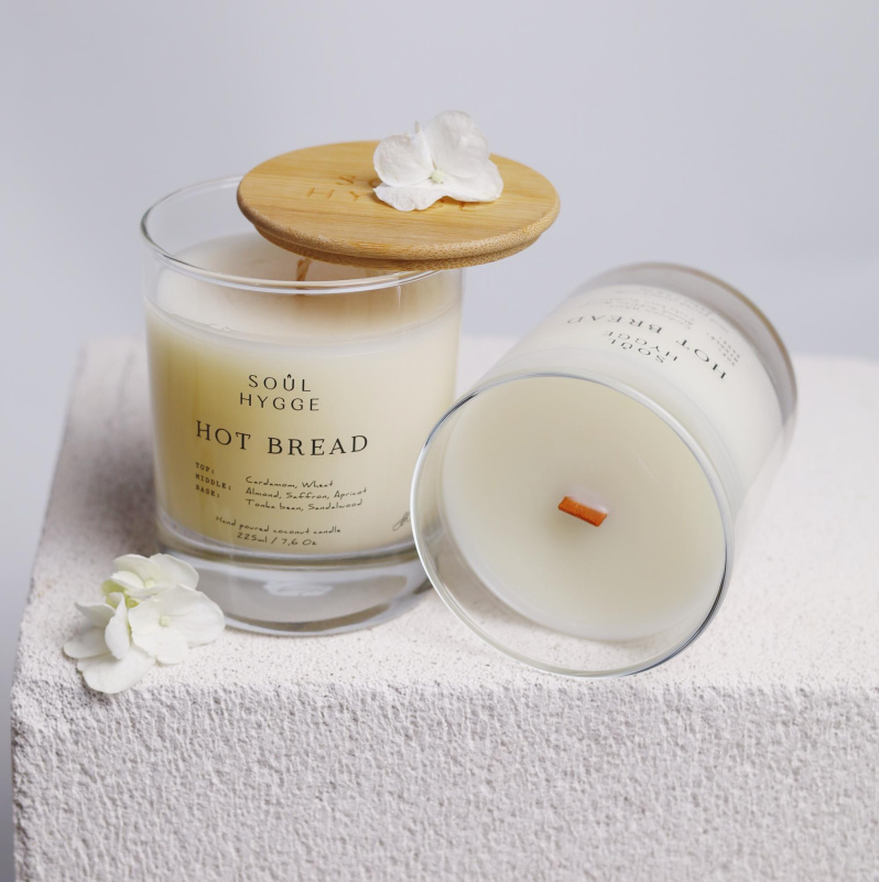 Свеча HOT BREAD (хлопковый фитиль)
